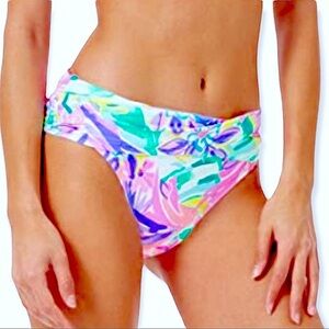 Lilly Pulitzer Lagoon Sarong Hipster Bottom